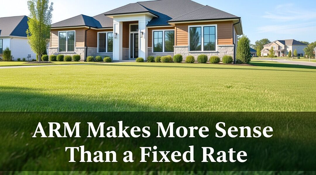 When an ARM Makes More Sense Than a Fixed Rate